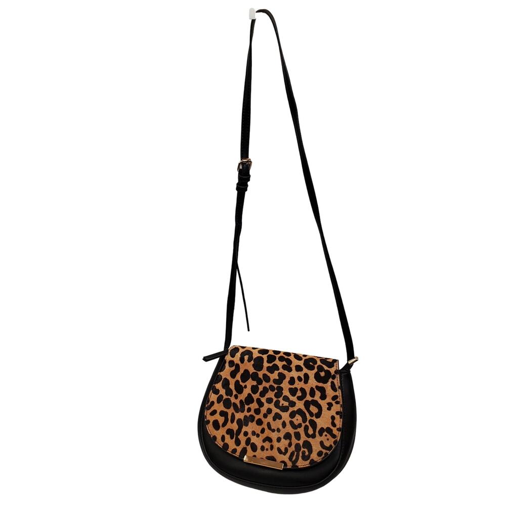 Anitik Kraft Animal Print Faux Leather Crossbody Handbag